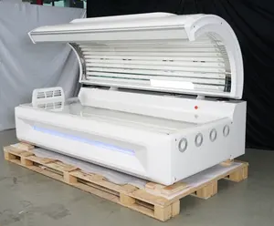 Ticari için Spa Sauna için 2024 yüksek güç hızlı Tan yatak solaryum bronzlaşma makinesi yatak