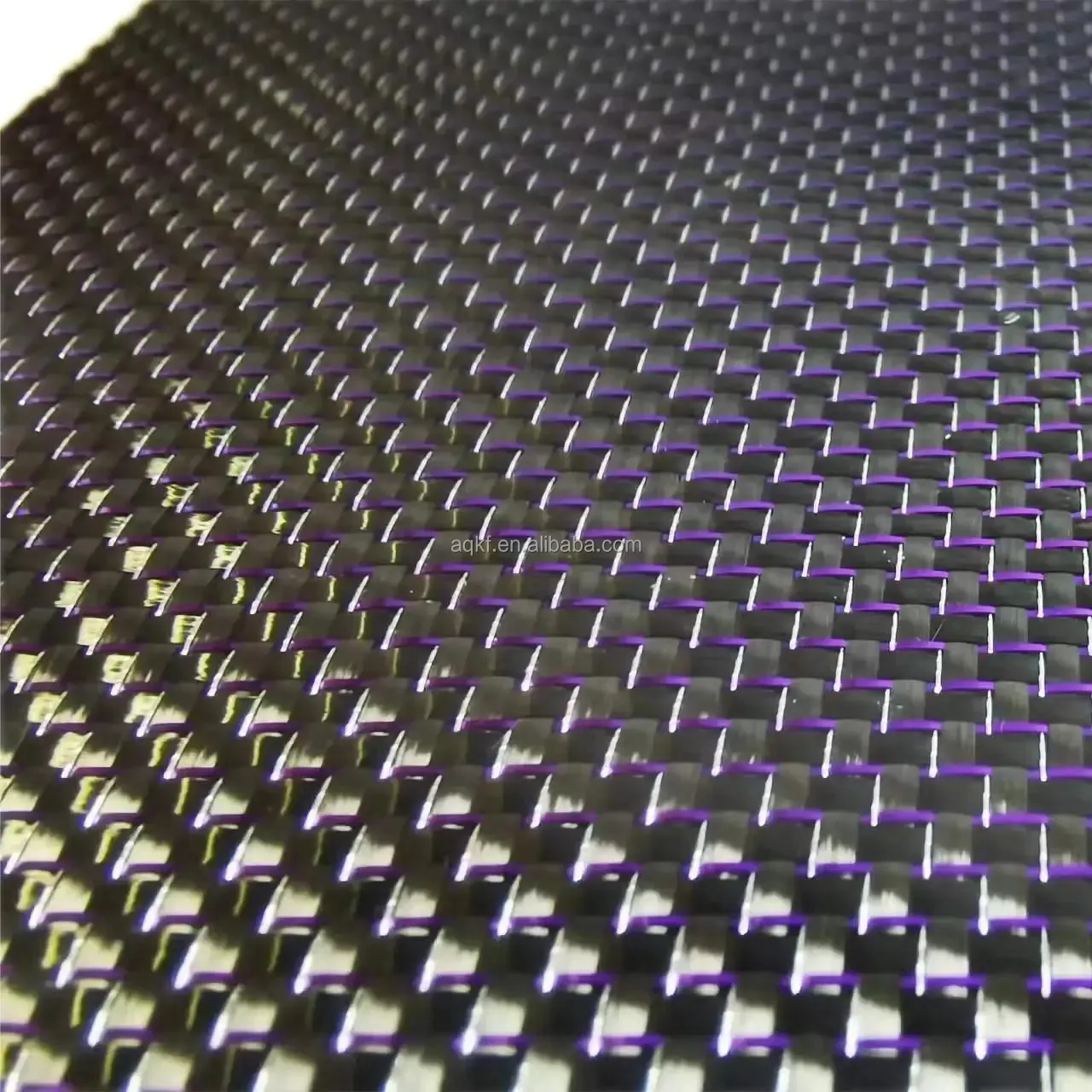 3K240G Purple Silver Plain DIY automotive interior carbon fiber fabric