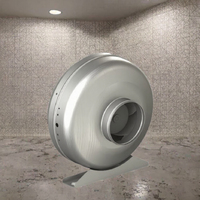 Ventilateur en ligne EC métallique haute efficacité 160 mm pour la ventilation des serres - Prix distributeur