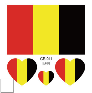 <span class=keywords><strong>Bandera</strong></span> de Bélgica de 3x5 pies, 100% poliéster, Impresión a Doble Cara, Económica, con Dos Ojales, para Fanáticos del Fútbol - Product Image 6
