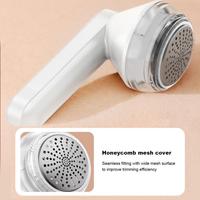 USB-Aufladbarer Elektrischer Fusselentferner aus Kunststoff, Tragbarer Kleidungs-Fusselrasierer mit Edelstahlklingen