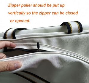 Muestra gratuita: Bolsa de pickleball de poliéster duradero, estilo tote, superventas de fábrica, para raquetas de tenis, para mujer y hombre - Product Image 5