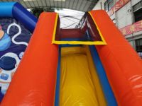 Nouveau Château Gonflable Parc d'Attractions Spatiales, Aire de Jeux Gonflable Extérieure, Maisons de Jeu à Vendre