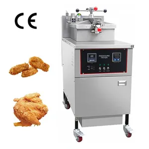 Machine commerciale de friteuses à pression profonde de poulet Express de cuiseur frit KFC utilisée par gaz électrique pour le restaurant de restauration rapide