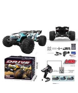 1/16 Pro tốc độ cao 70 km/h không chổi than điều khiển từ xa <span class=keywords><strong>RC</strong></span> Xe điện 4 bánh xe Quái Vật Xe tải 2.4G Pickup Drift làm bằng kim loại - Product Image 2