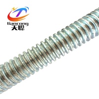 Direct Selling High Strength Zinc Plated Knob Mechanical Steel Threaded Rod Carbon Steel Galvanized Grade 8.8 Metric Studs