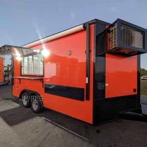 Мобильный кухонный фургон, полностью оборудованный ресторан, коммерческий кейтеринг, фургон для мороженого, соков, кофе, закусок, хот-догов - Product Image 2