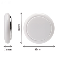 Nouveau design : Traceur GPS mini intelligent pour localiser clés, portefeuille, bagages, animaux de compagnie – Compatible iOS