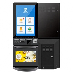 Kiosco de Pago de Autoservicio Versátil con Teclado y Lector de Tarjetas para Exportación de Tickets, Compatible con 4G/WiFi - Product Image 1