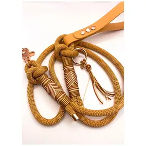 Luxy Premium Paracord corda collare per guinzaglio per cani con fettuccia rivestita cinturino impermeabile a prova di puzza