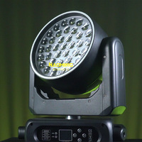 Projecteurs Wash à 37 têtes, à point unique, dimmables et à changement de couleur ; Barres PAR LED à tête mobile 3-en-1 pleine couleur ; AC110-220V, indice de protection IP