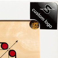 Carrom carom classique blanc professionnel en bois indien carrom carom table conseil percuteur pièces intérieur jeu jouets