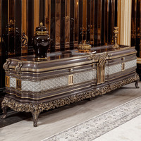 Canapé en tissu royal haut de gamme élégant et luxueux, style européen, salon, meubles personnalisés ou villa, canapé en bois massif sculpté