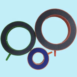 Batu gelembung akuarium bentuk bulat beberapa ukuran hijau oranye putih biru berwarna batu udara untuk tangki ikan aerasi - Product Image 2