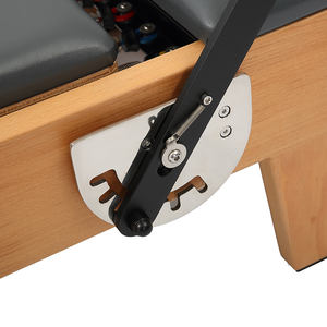 Meilleures ventes : Reformer de Pilates en bois de hêtre de haute qualité, équipement portable à ressorts pour l'entraînement de <span class=keywords><strong>yoga</strong></span> - Product Image 2