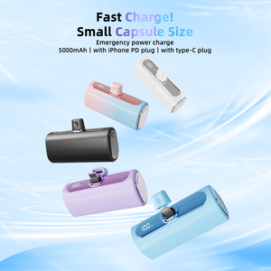 Sạc dự phòng siêu nhỏ gọn 18W 5000mAh, bán chạy năm 2025, sạc nhanh cho iPhone 11 12 13 14, có màn hình LED - Product Image 4