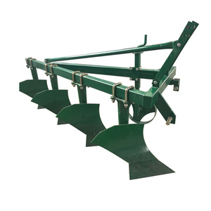Arado Agrícola de 5 Palas de Metal Rojo para Tractor de Alta Productividad - Product Image 2