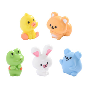 ของตกแต่งเรซิ่นรูปสัตว์ Dp Craft ลูกเป็ด กระต่าย กระรอก กบ ของตกแต่งจิ๋วสำหรับตกแต่งภูมิทัศน์บนโต๊ะ ของตกแต่งบ้าน - Product Image 5