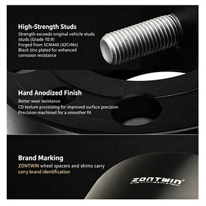 <span class=keywords><strong>ส</strong></span><span class=keywords><strong>เป</strong></span>เซอร์ล้ออะลูมิเนียมอัลลอย ZONTWIN 6061-T6 PCD 5x114.<span class=keywords><strong>3</strong></span> CB 64.1 มม. M14x1.5 เหมาะสำหรับรถยนต์เทสล่า รุ่น <span class=keywords><strong>3</strong></span>/รุ่น 3P/รุ่น Y/รุ่น Y L - Product Image 3