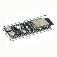 Papan pengembangan ESP32 / ESP32-C3/ESP32-S3, ESP32-C3-DevKitM-1 ESP32-C3-MINI-1 papan inti pengembangan tipe-c ganda ESP32-S3-DevKit C N16R8