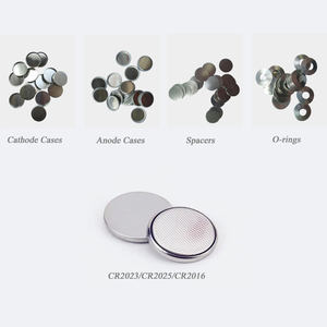 316SS CR20XX кейсы для монет CR2032 с прокладкой и пружиной лабораторный батарейный блок - Product Image 2