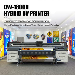 Imprimante hybride UV <span class=keywords><strong>grand</strong></span> <span class=keywords><strong>format</strong></span> haute performance 1800 mm pour cuir/tissu ciré/tapis – <span class=keywords><strong>Appareil</strong></span> d'impression éco-solvant - Product Image 1