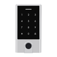 Système de contrôle d'accès biométrique autonome avec clavier tactile, déverrouillage par empreinte digitale, mot de passe et RFID, étanche et réinitialisable