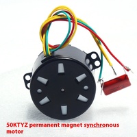 6W50KTYZ 220V AC matériel basse vitesse avant marche arrière aimant Permanent synchrone Micro moteur électrique pour plastique