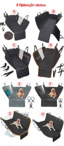 Hamac de support de <span class=keywords><strong>voiture</strong></span> <span class=keywords><strong>pour</strong></span> <span class=keywords><strong>chien</strong></span>, protection anti-rayures, Durable, adapté à toutes les voitures - Product Image 2