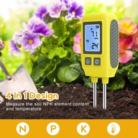 Soil NPK Analyzer Digital Four-in-One Instrument Testing Soil Fertility Organic Matter Micronutrient Content Fertilizers Model