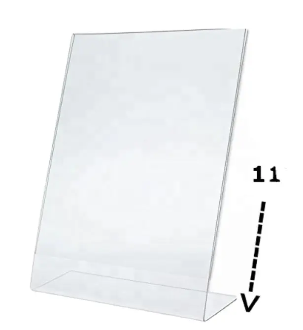 Прозрачный лист дисплея, прозрачная акриловая панель от производителя