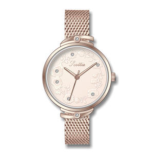 Reloj de mujer estilo estudiantil, sencillo y moderno, resistente al agua, reloj de cuarzo con correa de acero - Product Image 4
