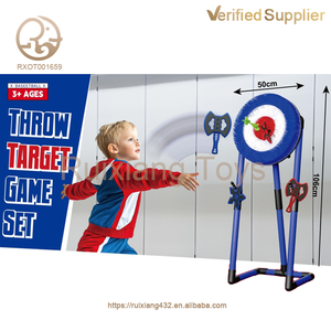 Jouet <span class=keywords><strong>de</strong></span> sport intérieur/extérieur Cible <span class=keywords><strong>de</strong></span> lancer <span class=keywords><strong>de</strong></span> hache en plastique et plateau <span class=keywords><strong>de</strong></span> fléchettes <span class=keywords><strong>Jeux</strong></span> <span class=keywords><strong>de</strong></span> jardin amusants pour les enfants <span class=keywords><strong>de</strong></span> 2 à 4 ans - Product Image 3