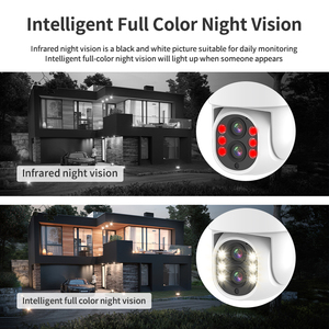 Tam Renkli Gece Görüşü Hareket Algılama Özellikli Akıllı Ev Güvenlik Ağı Kamerası WiFi Kablosuz Kamera <span class=keywords><strong>CCTV</strong></span> - Product Image 3