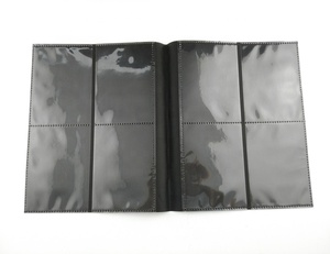 <span class=keywords><strong>Album</strong></span> photo personnalisé à 4 pochettes, classeur pour cartes, pages intérieures pouvant contenir 160 cartes de jeu - Product Image 1