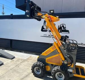 हाइ380 छोटे स्किड स्टीड लोडर 0.15 क्यूबिक मीटर बाल्टी 890 किलोग्राम ऑपरेटिंग वजन गर्म बिक्री मल्टीफंक्शन निर्माण मशीन - Product Image 3