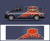 Stiker Bungkus Truk Makanan Mengkilap untuk Dekorasi Kedai Kopi Mobile, Tahan Cuaca, Perekat Sendiri, Film Cetak Vinyl