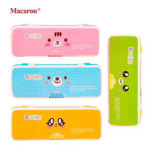 Macaron Bằng Gỗ Bút Chì Trường Nguồn Cung Cấp Văn Phòng Phẩm Với Mài Tiêu Chuẩn Bút Chì Tùy Chỉnh Bút Chì Trường Hợp Cho Các Trường Học - Product Image 3