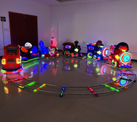 Train de piste personnalisé professionnel d'usine, pièces de monnaie, carnaval pour enfants, jouets à l'intérieur et à l'extérieur