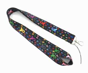 Özel kordon moda meme kanseri HIV sembolü kırmızı şerit Logo boyunluklar anti-kayıp taşınabilir telefon boyunluklar - Product Image 6