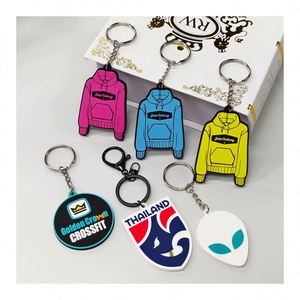 Porte-clés personnalisé en PVC souple 2D et silicone, porte-clés personnalisé en métal et plastique 3D, porte-clés personnalisé - Product Image 1