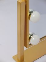 Miroir de maquillage de style moderne Winway, miroir de vanité éclairé robuste pour salle de bain, style unique Holly Wood