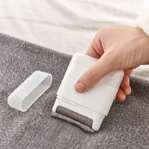 Pilsiz kumaş tıraş makinesi manuel taşınabilir pamuk tiftiği temizleyici, çift bıçak kazak Defuzzer Fuzz Remover giysi kanepe mobilya