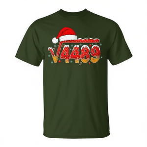 Camiseta Meme Christmas Square Root 4489 para profesores de matemáticas - Product Image 2