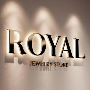 Cắt laser 3D chữ tùy chỉnh dấu hiệu kinh doanh cho công ty Logo Backlit dấu hiệu của tường biểu tượng dấu hiệu - Product Image 3