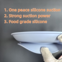 Ensemble d'alimentation pour bébé en acier inoxydable 304 avec assiette à ventouse, bol et boîte, résistant à la chaleur, durable, sans BPA, vaisselle pour enfants