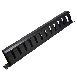 Gestion des câbles 1U 19 pouces pour câbles <span class=keywords><strong>de</strong></span> brassage dans les armoires et racks réseau - Product Image 2