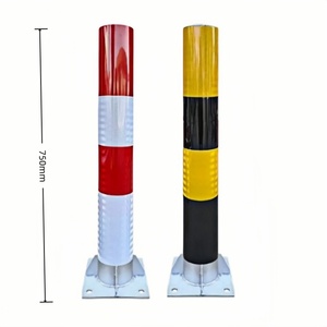 Poteaux <span class=keywords><strong>de</strong></span> signalisation routière en métal en gros avec base / Poteaux <span class=keywords><strong>de</strong></span> délimitation <span class=keywords><strong>de</strong></span> zone <span class=keywords><strong>de</strong></span> circulation - Product Image 4