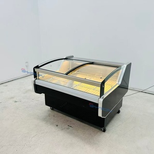 Vitrine réfrigérée pour viande fraîche de qualité supérieure Byron avec refroidissement par ventilateur pour <span class=keywords><strong>boucherie</strong></span>, épicerie, prise en charge du logo personnalisé, <span class=keywords><strong>livraison</strong></span> rapide - Product Image 2
