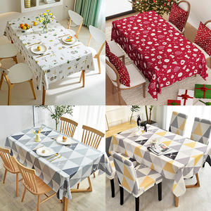 Nappe rectangulaire en PVC imprimée intégrale, imperméable, pour usage domestique - Product Image 1